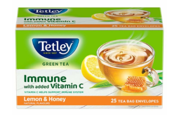 TETLY  LEMON & HONEY - 25 Pcs