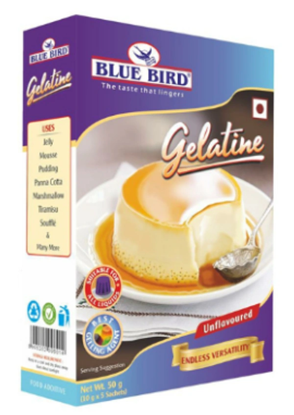 BLUE BIRD GELATINE  - 50 GM