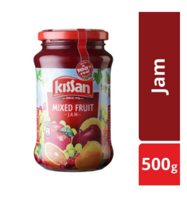 KISSAN  MIXED FRUIT JAM - 500 GM