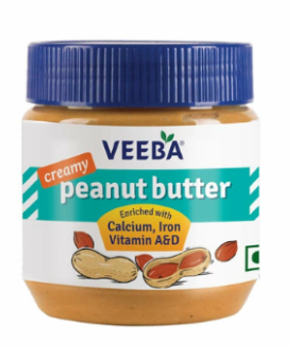 VEEBA  PEANUT BUTTER CREAMY  - 340 GM