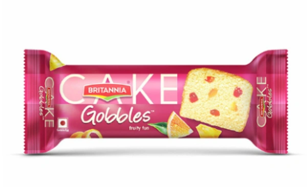 BRITANNIA GOBBLES FRUIT - 40 GM