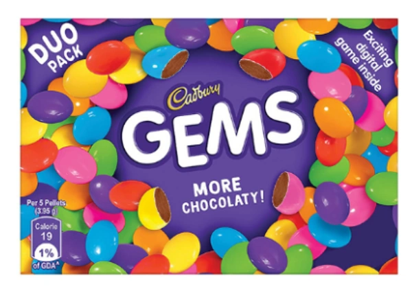 CADBURY  GEMS DUO  - 25.28 GM