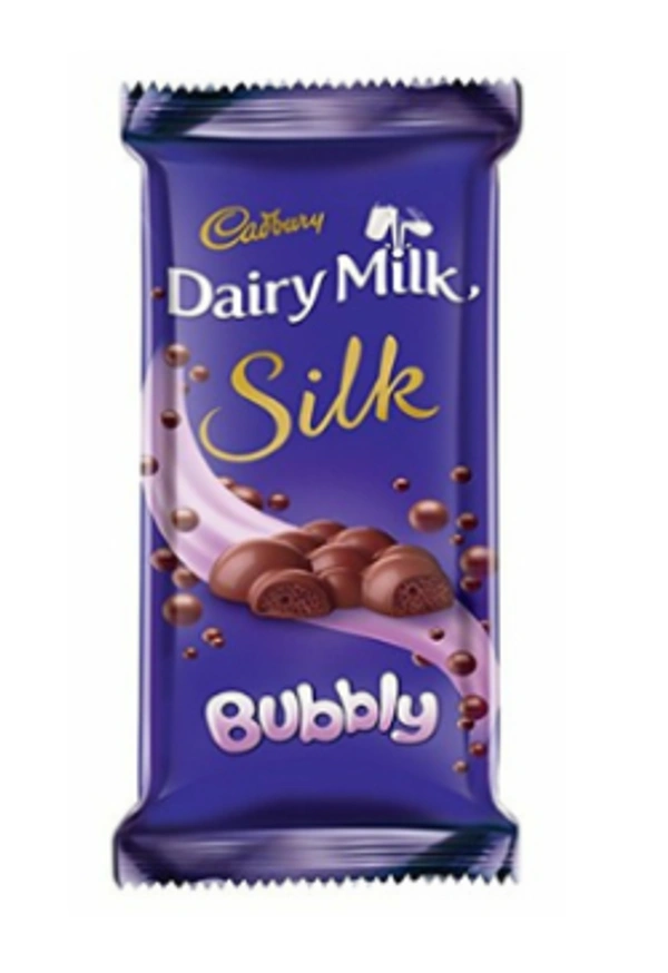 CADBURY  DAIRY MILK SILK BUBBLY  - 50 GM