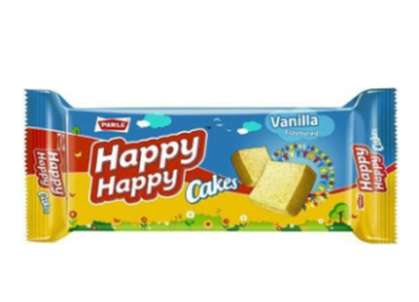 PARLE HAPPY VANNILA CAKE - 120 GM
