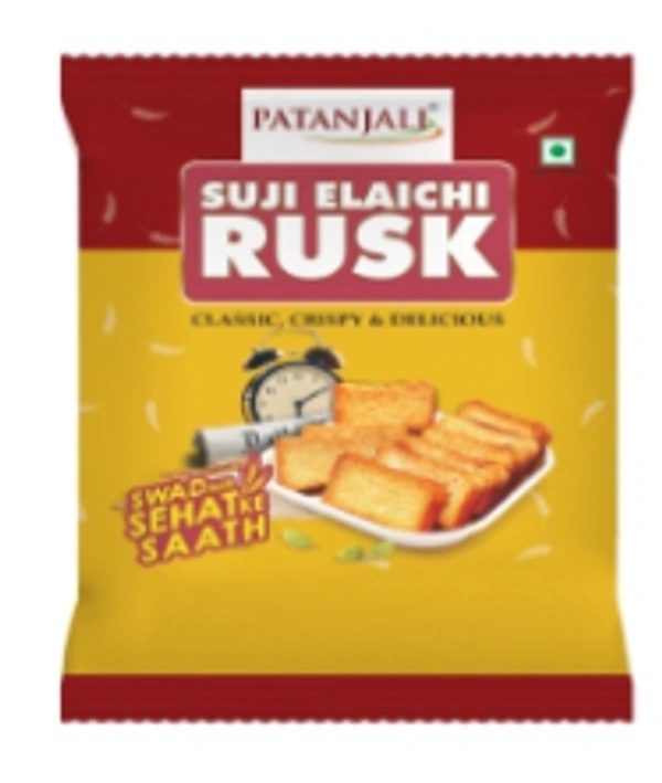 PATANJALI  SUJI ELAICHI RUSK
