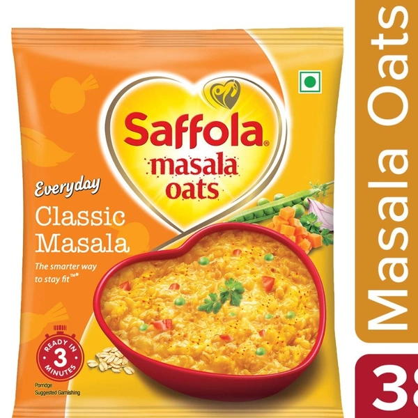SAFFOLA OATS CLASSIC MASALA - 38GM