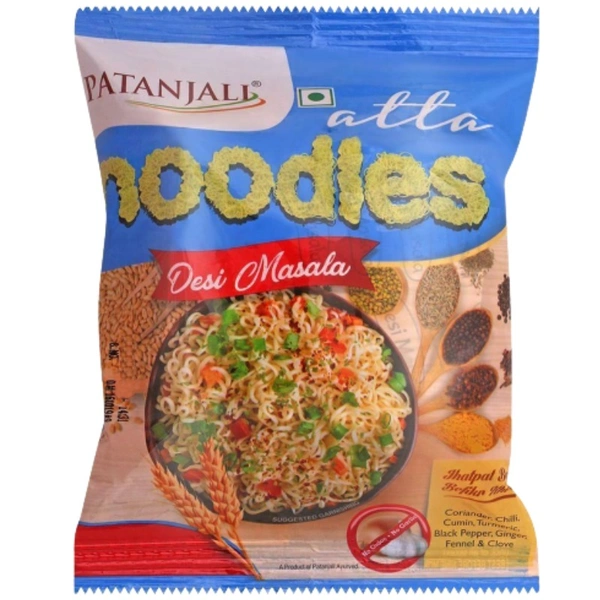PATANJALI  NOODLES DESI MASALA  - 60 GM