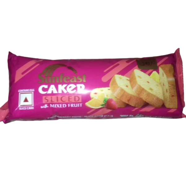 SUNFEAST CAKER SLICED MIXED FRUIT - 110 GM