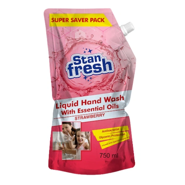 STANFRESH  LIQUID HW STRAWBERRY  - 750 ML (B1G1)