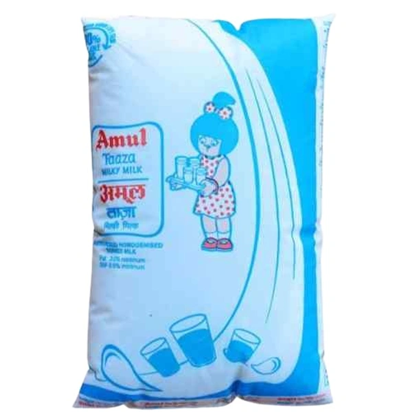 AMUL  TAAZA TONED MILK  - 1L