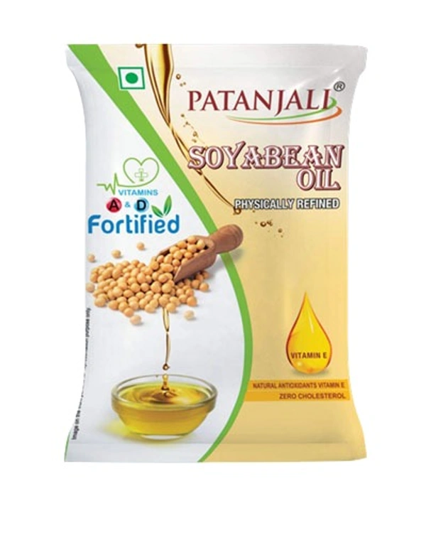 PATANJALI SOYABEAN OIL POUCH - 1L