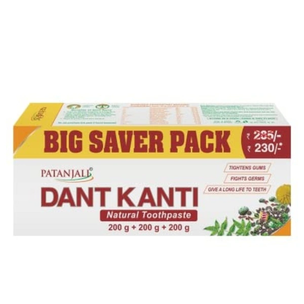 PATANJALI DANT KANTI - 600 GM
