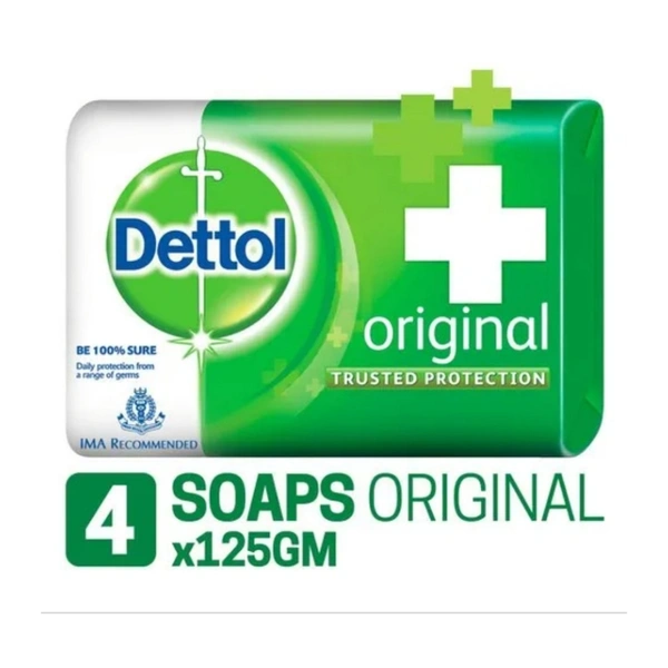 DETTOL  ORIGINAL SOAP - 125g*4