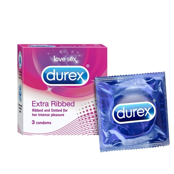 DUREX  EXTRA RIBBED - 3N