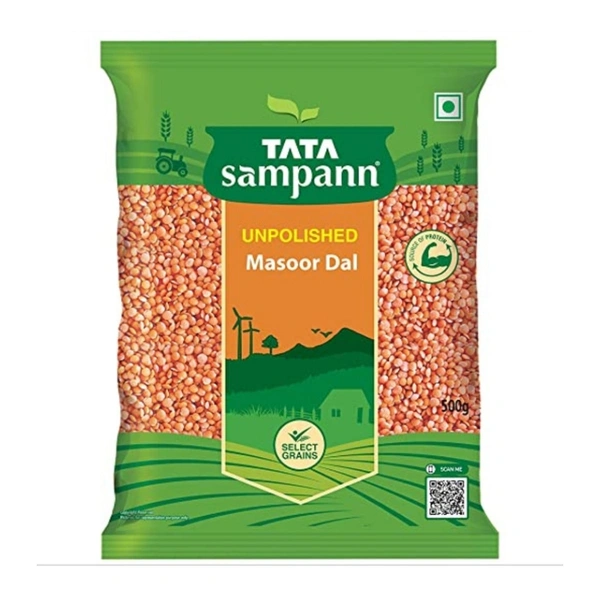 TATA SAMPANN MASOOR DAL - 500 GM