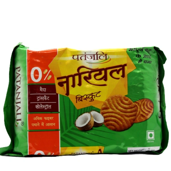 PATANJALI  NARIYAL BISCUIT - 250 GM