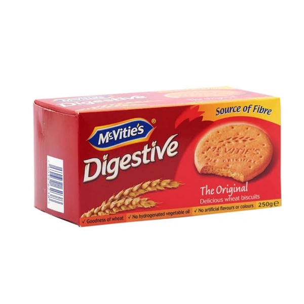 MCVITIES DIGESTIVE BISCUITS - 250 GM