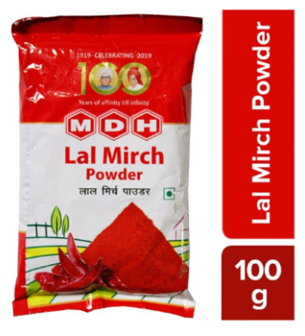 MDH CHILLI POWDER (मिर्च पाउडर) - 100 GM