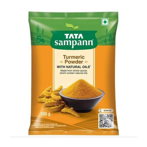 TATA SAMPANN  TURMERIC POWDER (हल्दी पाउडर) - 100 GM