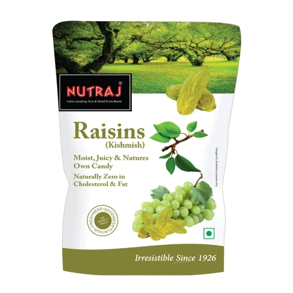 NUTRAJ RAISINS (किशमिश) - 250 GM