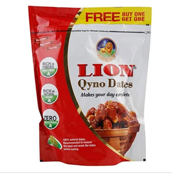 LION QYNO DATES (खजूर) - 250 GM (B1G1)