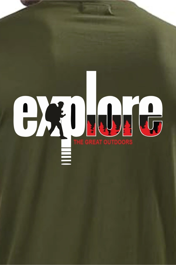 man's super combed cotton regular fit round neck half sleeves tshirt, 100% bio wash - M