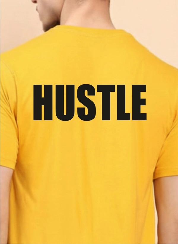 man's super combed cotton regular fit round neck half sleeves tshirt, 100% bio wash - S