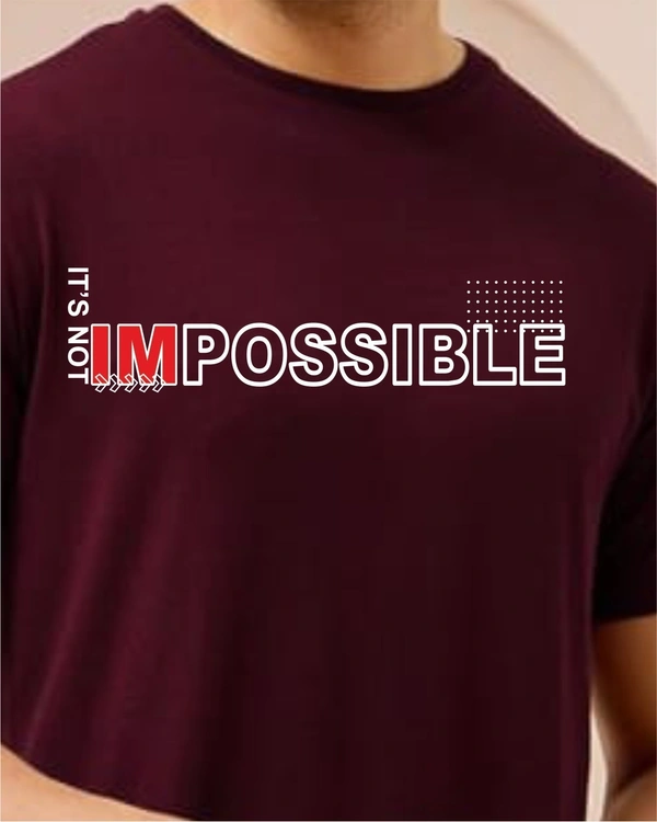 man's super combed cotton regular fit round neck half sleeves tshirt, 100% bio wash - L