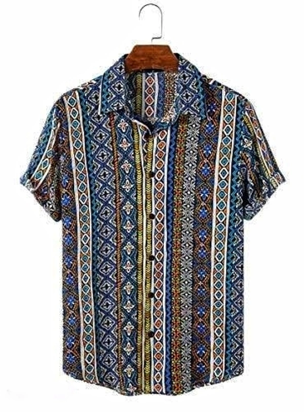 Geometric Printed Shirt - Large