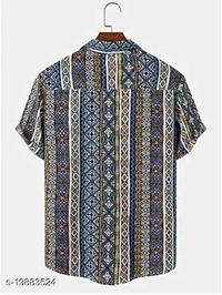 Geometric Printed Shirt - XL