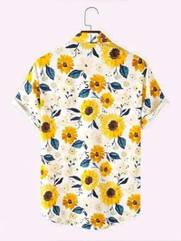 Sunflower Printed Shirt 🌻 - Small