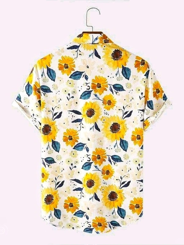 Sunflower Printed Shirt 🌻 - Small