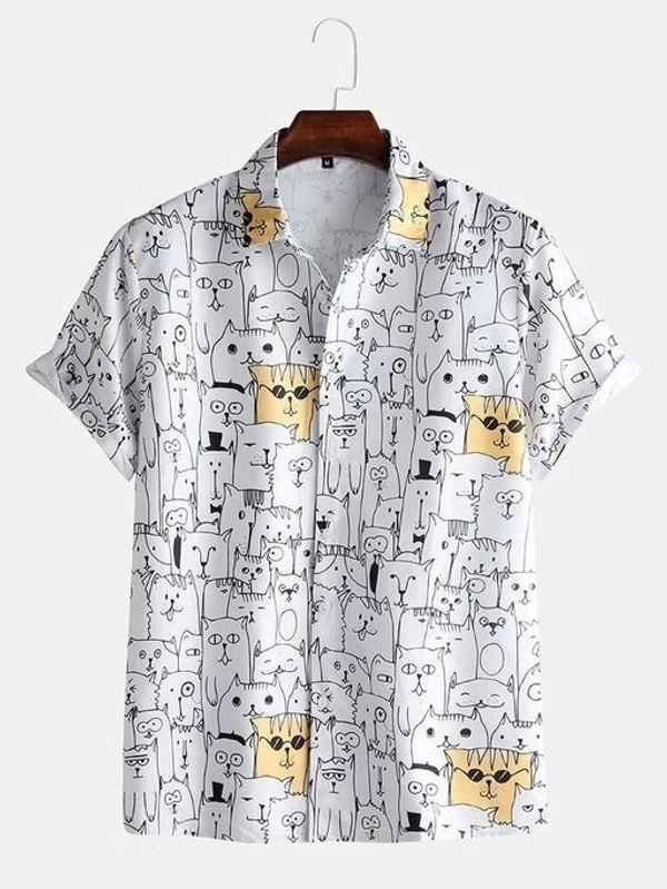 Digital Printed Shirt - Large