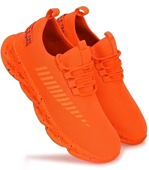 Galaxy Sole Shoes ( Flurocent Orange) - 10