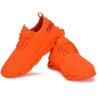 Galaxy Sole Shoes ( Flurocent Orange) - 10