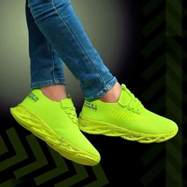 Galaxy Sole Shoes ( Flurocent Yellow ) - 8