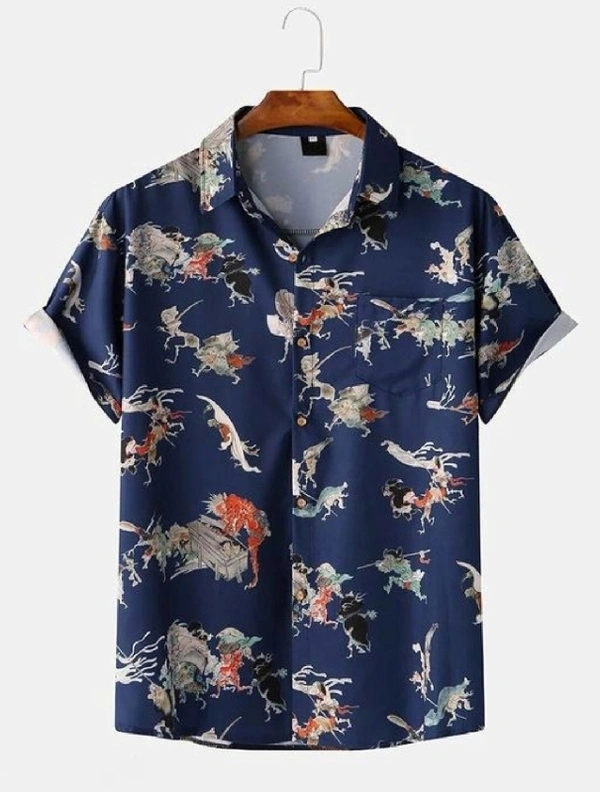 Traditional Printed Shirt - Large