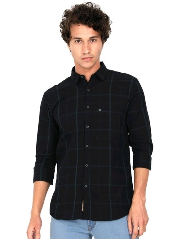 Green Checkered Casual Shirt - XXL
