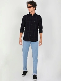 Green Checkered Casual Shirt - XXL