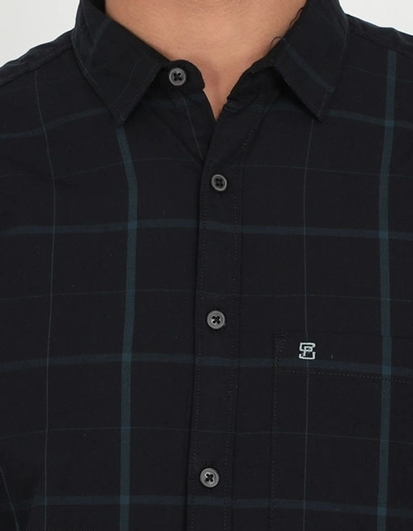 Green Checkered Casual Shirt - XXL