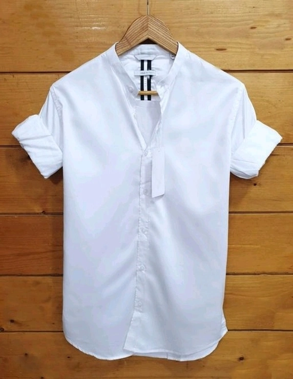 Finchlane™ Plain White Shirt - Large