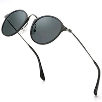 Unisex Round Sunglasses - Free Size