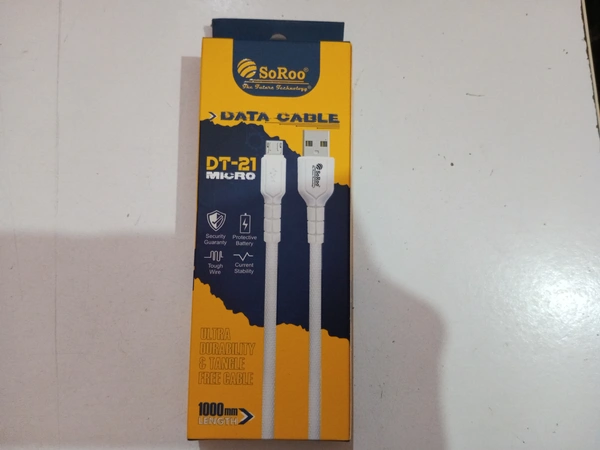 Soroo Data Cable 2.1 Amp                BUY 1 GET 1 FREE 