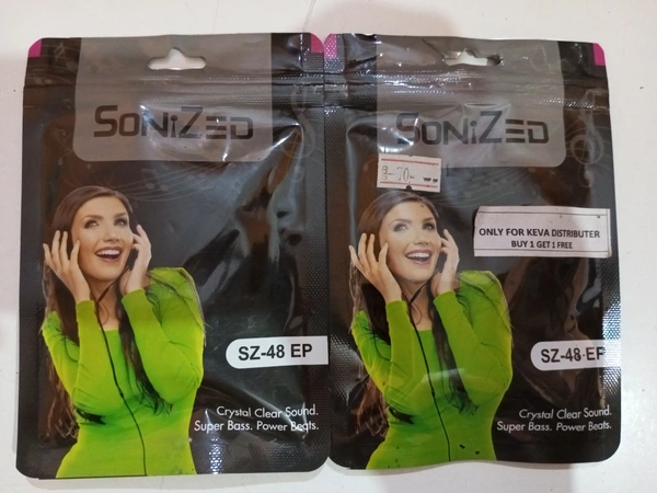 Sonized Earphones                 BUY 1 GET 1 FREE