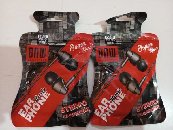 BNW SUPER BASS EARPHONES BUY 1 GET 1 FREE