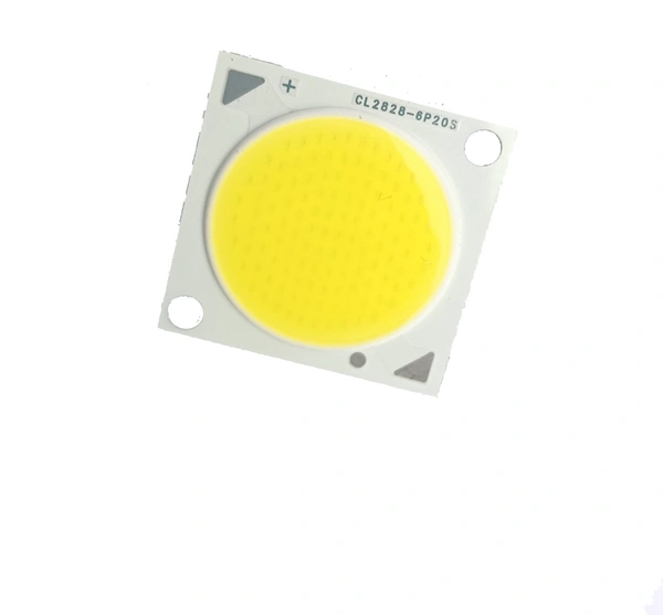 Camart  54W 28mm 900mA LES 24mm Square LED COB Neutral 54-60V - 22mm, White