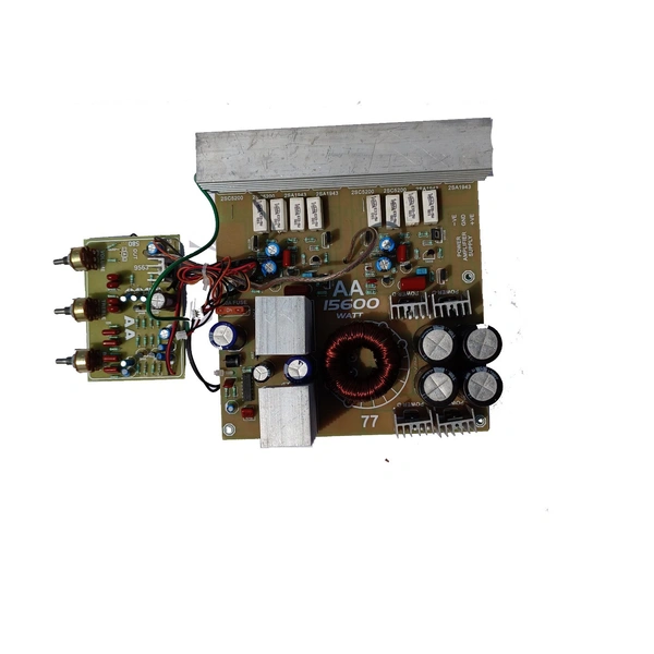 CAMART.IN DC 12V 2×250W 8 MOSFET HI-FI 500W 2SC5200 2SC1943 STEREO AMPLIFIER BOARD KIT TOSHIBA MOSFET