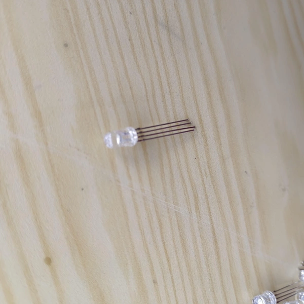 5 MM RGB LED 4 PIN COMMON CATHODE POWERFUL BRIGHTNESS - RGB, 5MM