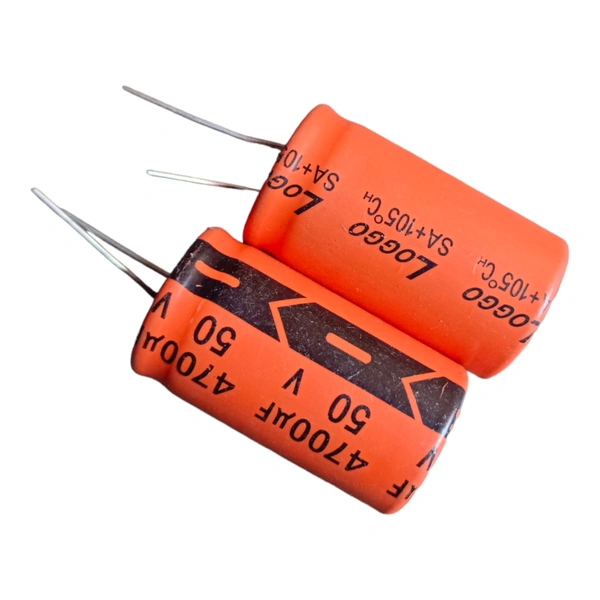 Loggo 50V 4700uF Electrolytic Capacitor Pack 2