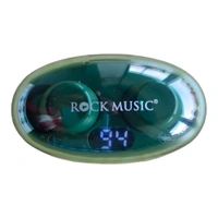 ROCK MUSIC® Buds T28 Wireless Earbuds with 40H Playtime, Instant Paring, BT5.3 Bluetooth Headset (Green, In the Ear) - Pelorous